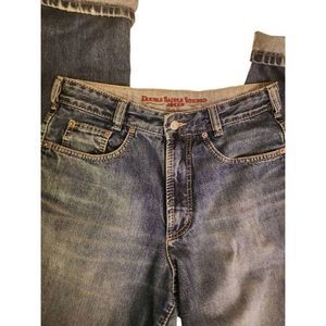 Vtg Joker Double Saddle Stitched Jeans Mens 31 x 36 Denim Blue Straight tall vin